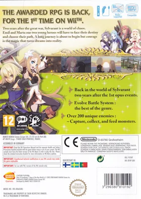 Tales of Symphonia- Dawn of the New World box cover back
